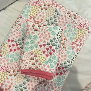 Pillowfort Quilt and Sham (reversible)